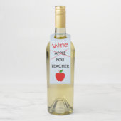 先生ワインボトルハンガーギフトラベルラベル ボトルネックタグ (ボトル)