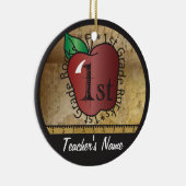 先生ヴィンテージスタイル1級 |黒板 セラミックオーナメント (右)