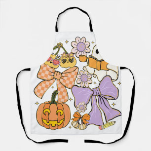 先生不気味ハロウィーン エプロン
