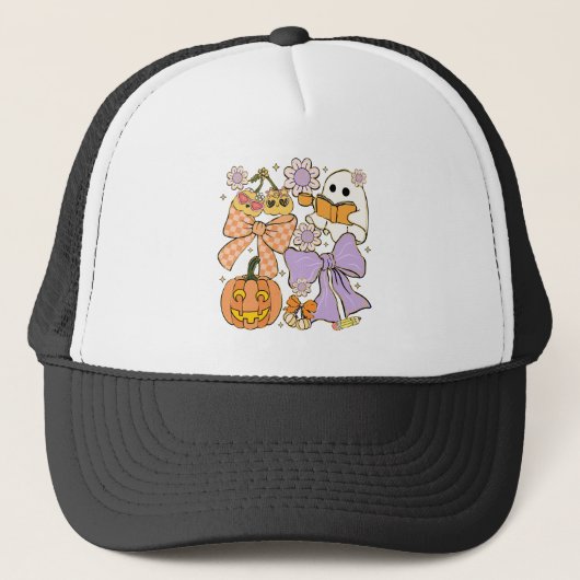 先生不気味ハロウィーン キャップ (正面)