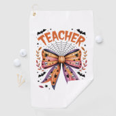 先生不気味ハロウィーン ゴルフタオル (インサイチュ)