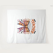 先生不気味ハロウィーン タペストリー (正面(横))