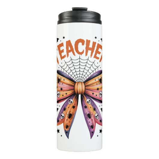 先生不気味ハロウィーン タンブラー (正面)