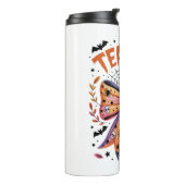 先生不気味ハロウィーン タンブラー (回転左)