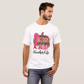 先生乳がん認識度10月We衣服 Tシャツ (正面フル)