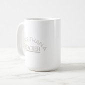 先生以上! コーヒーマグカップ (正面左)