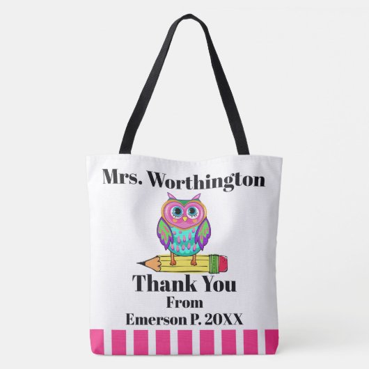 先生作成魔法- See Back - Tote Bag トートバッグ (裏面)