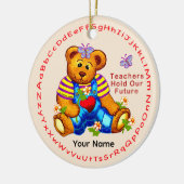 先生保持未来 セラミックオーナメント (左)