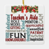 ****先生側近****素晴らしクリスマス セラミックオーナメント (正面)