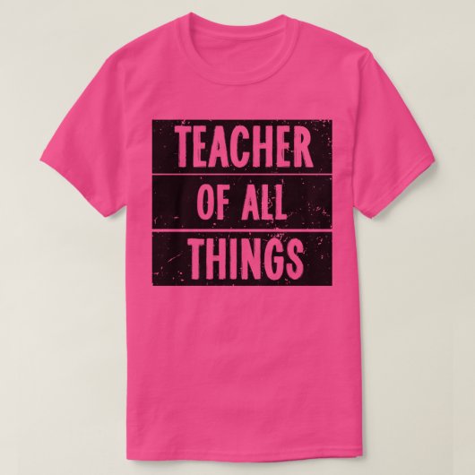 先生先生全てのもの3 Tシャツ (デザイン正面)