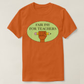 先生先生給与 Tシャツ (デザイン正面)