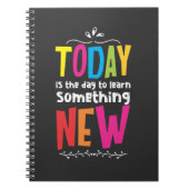 先生前向きマインドセット教育者 ノートブック (正面)