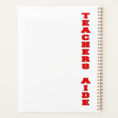 先生助手 プランナー手帳 (裏面)