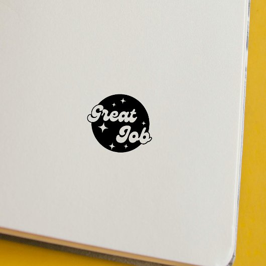 先生勇気付けられる素晴らしジョブ新学期 ラバースタンプ