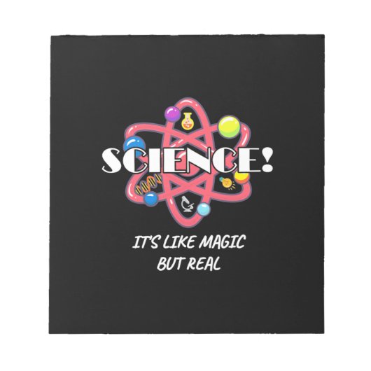 先生化学は魔法だが実在. ノートパッド (正面)