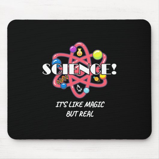 先生化学は魔法に似ている実在が マウスパッド (正面)