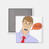 先生叫び マグネット (正面/裏面)