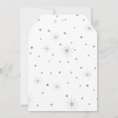 先生名のパーソナライズカスタム赤いリンゴ カード (裏面)