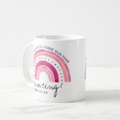 先生名アメージングクラス |ドードル・レインボー コーヒーマグカップ (正面左)