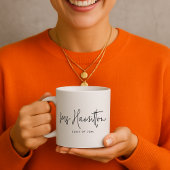 先生名クラスの年間教育者の評価 コーヒーマグカップ