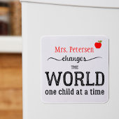 先生名タイポグラフィスクリプト引用文 マグネット