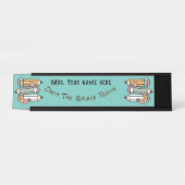 先生名プレート デスクネームプレート (正面)