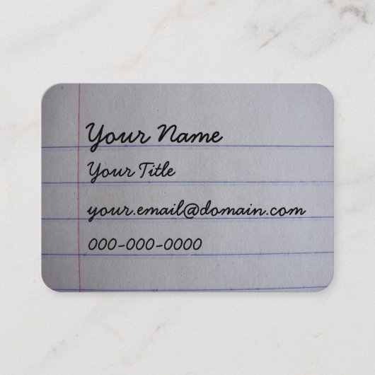 先生名刺 名刺 (正面)