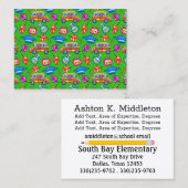 先生名刺 名刺 (正面/裏面)