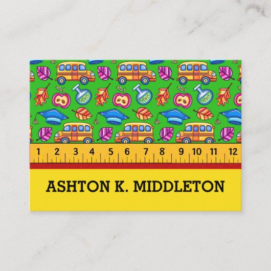 先生名刺 名刺 (正面)