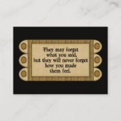 先生名刺(SRF別) 名刺 (裏面)