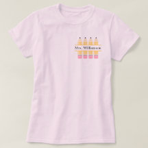 先生名前をカスタムする黄鉛筆