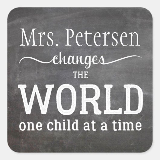 先生名引用文蔵書票学校ライブラリラベル スクエアシール (正面)