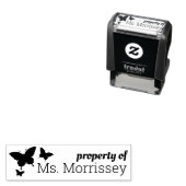 先生名教室バタフライ セルフインキングスタンプ (インサイチュ)