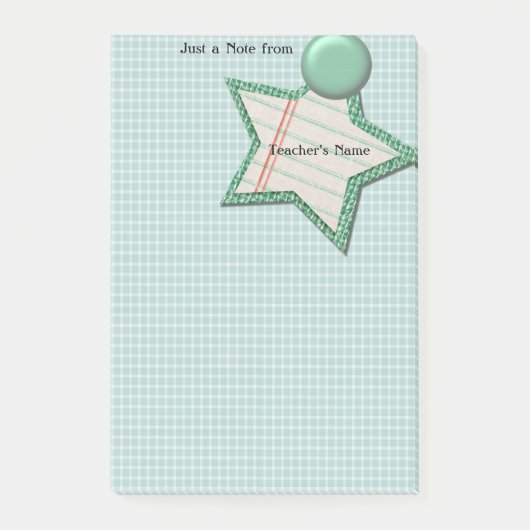 先生名 ポストイット (正面)