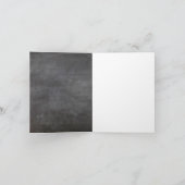 先生名 | Red Apple Blackboard 感謝していyou ノートカード (内部)