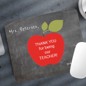 先生名 | Red Apple Blackboard 感謝していyou マウスパッド