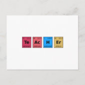 先生周期表 ポストカード (正面)