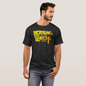 先生学して教えご覧なさい Tシャツ (正面フル)