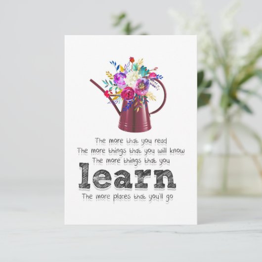 先生学ザモアプレース サンキューカード (スタンド正面)