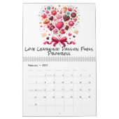 先生学校のカレンダー カレンダー (2月 2027)