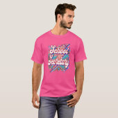 先生学校秘書稲妻Sに戻る Tシャツ (正面フル)