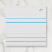 先生学校給料高メッセージカード フェイバータグ (裏面)