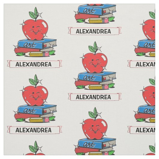 先生学生の教科書Apple Personalize ファブリック (見本)