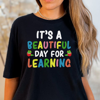 先生学生の美しい日学の Tシャツ