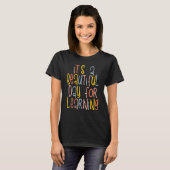 先生学生Cにとって学美しい日だ Tシャツ (正面フル)