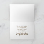 先生宗教父の日の資質 カード (内部)