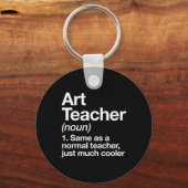 先生定おもしろい新学期初日 キーホルダー (正面)