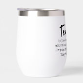 先生定義ワインタンブラー (右面)