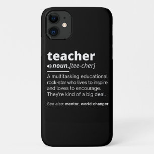 先生定義 – おもしろい教えの学校先生 iPhone 11 ケース