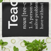 先生定義 キッチンタオル (折り畳み)